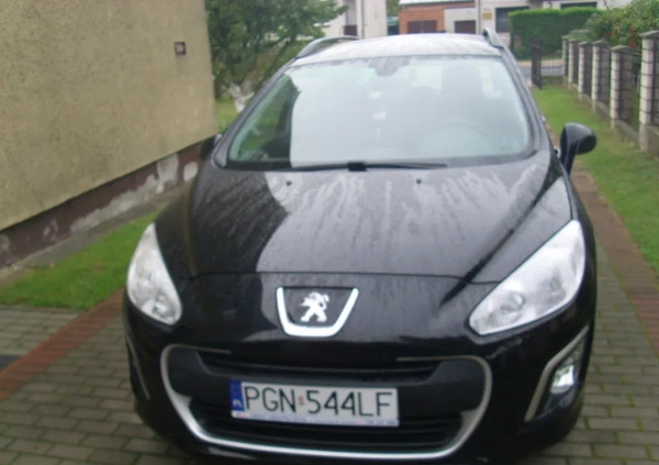 Peugeot 308 cena 14800 przebieg: 109350, rok produkcji 2012 z Gniezno małe 352